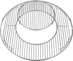 Grill Grates Replacement for Weber 8835, 22.5 inch Charcoal Grills, Kettle, Performer, Master-Touch, Charcoal Smoker, 21.5" Gourmet BBQ System Hinged Stainless Steel Cooking Grate Parts