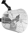 Greenhouse Air Circulation 1/10 HP 115V Ceiling Wall Mount Fan 1470CFM High Speed Circulation Fan for Greenhouse, Warehouse, Patio, Garage