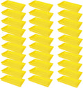 SUNPACK 10" x 20" Heavy Duty Mesh Plastic Seed Starting Tray, Yellow, 2.3" (Pack of 30) - Ensures Water Drainage and Aeration, Perfect for Greenhouses or Indoor Gardening