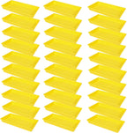 SUNPACK 10" x 20" Heavy Duty Mesh Plastic Seed Starting Tray, Yellow, 2.3" (Pack of 30) - Ensures Water Drainage and Aeration, Perfect for Greenhouses or Indoor Gardening