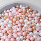 TRENDPLAY Plastic Balls for Ball Pits 2.2 Inch, Pack of 50 100 200 500 Hollow Balls, Perfect for Toddler Baby Pools,Party,Festival Decoration