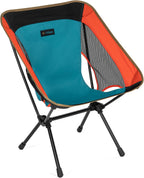 Helinox Chair One (re) High-Performance Camping Chair, Lightweight Compact Collapsible Outdoor Chairs, Backpacking, Picnic, Adventures, Heritage Multi Block