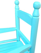 Rocking Light Light Blue Chair Indoor or Outdoor Suitable for