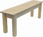 Unfinished Canvas Bench (72 inches)