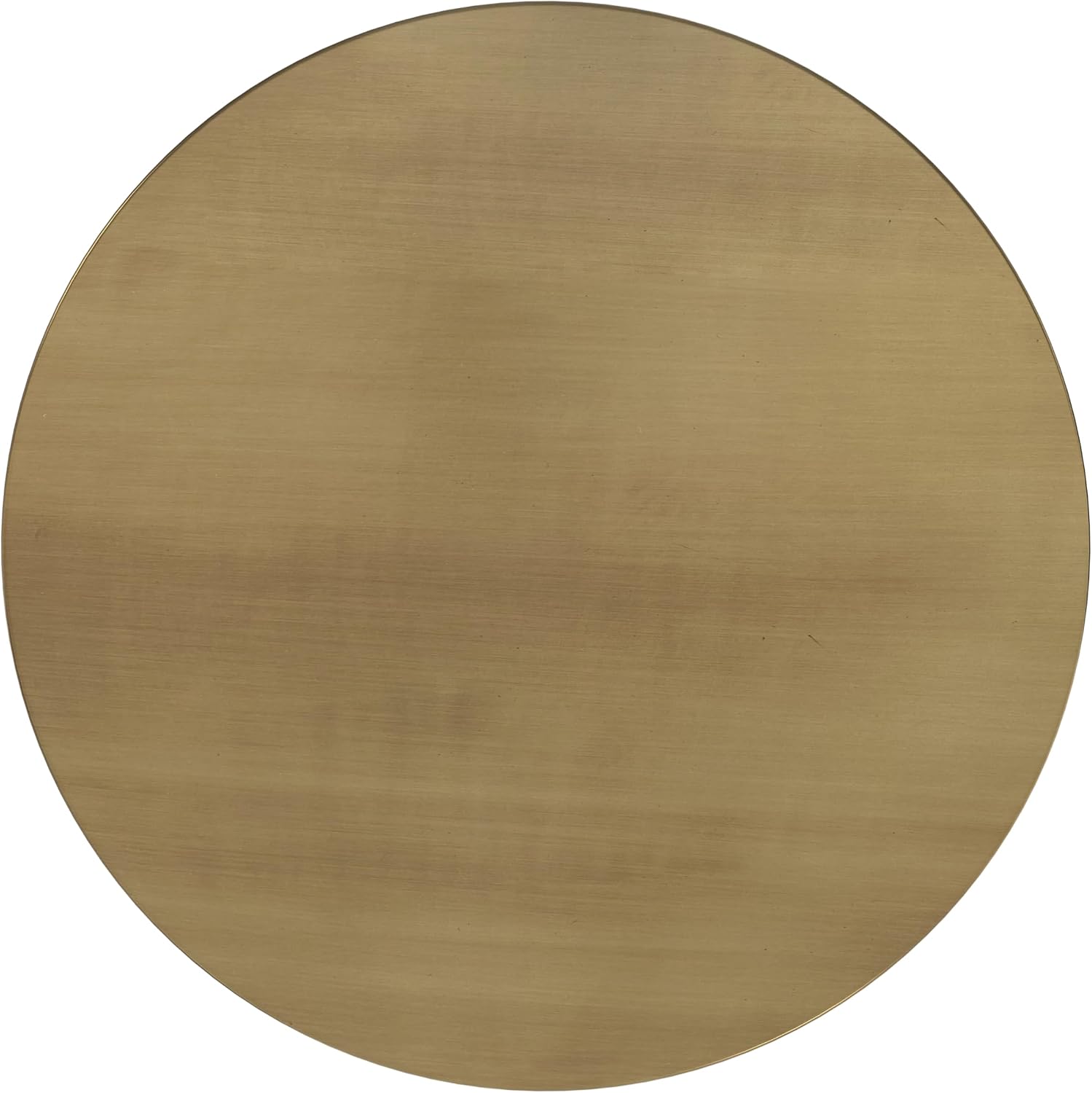 SIMPLIHOME Allegra Metal Table - 16 inch Wide Solid Iron Round Side Table in Antique Brass, Modern Accent End Table for Living Room, Bedroom or Office with Hourglass Silhouette, Assembled