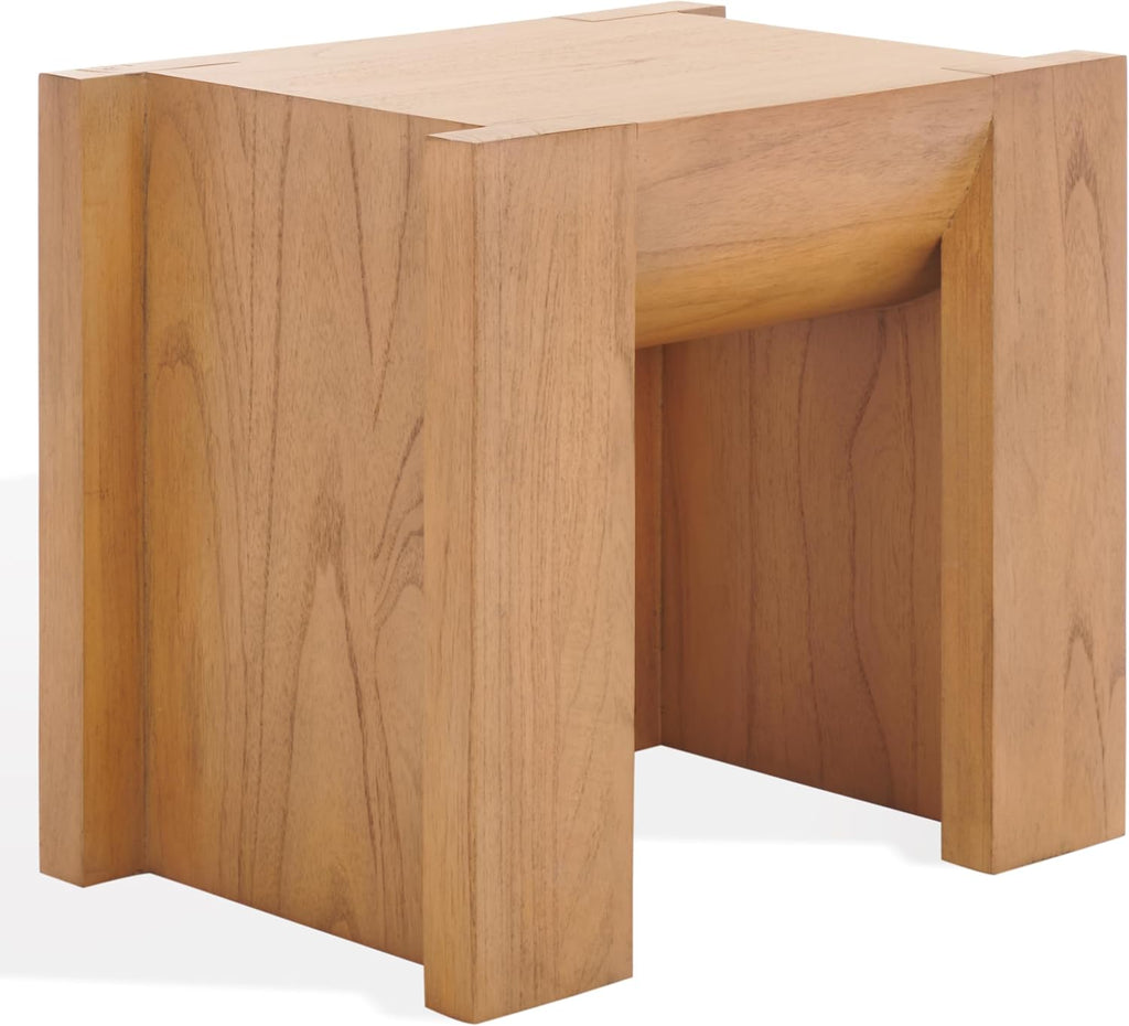 SAFAVIEH Couture Collection - Jessandria Natural Brown Accent Table, Contemporary Design, Fully Assembled (SFV7719A)