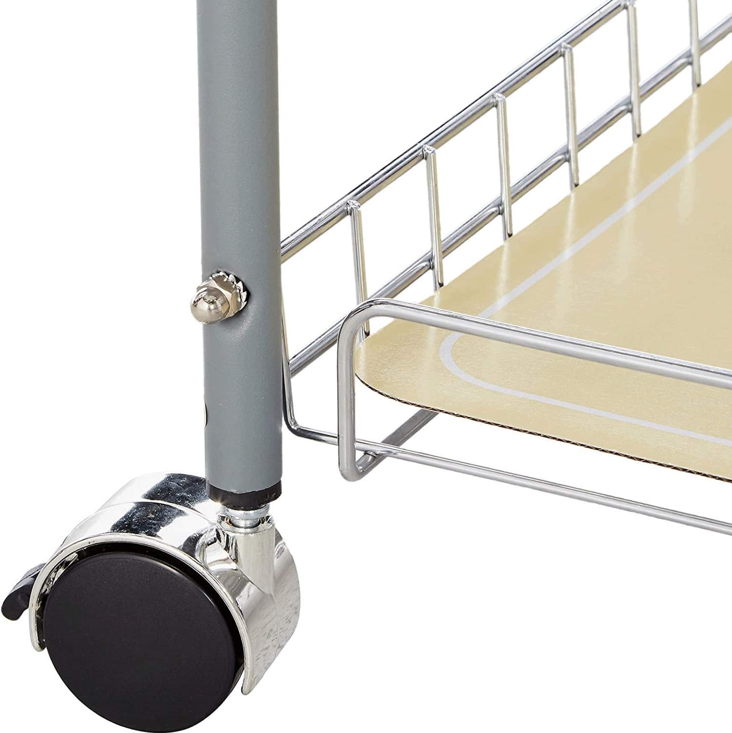 Safco 12 Compartment Tubular Steel Wire Mobile Roll File |100lbs Total Load Capacity | Easy Visibility & Access | Storage Home, Office & Classroom
