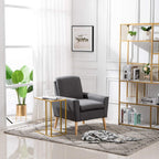 End Table,C Shaped Side Table for Couch,Sofa Table with Metal Frame,Overbed Table for Coffee Drink Snack,Couch Tray Table for Small Spaces,Living Room,Bedroom