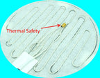 Brewing & Fermentation Heat Pad for Homebrew Beer & Wine Fermenting 120VAC 12 or 25 Watt Heating Mat: Safe for Plastic/Glass Carboy Fermentors w/Heater Temp Strips (10" - 12 Watts (Black))