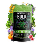 Organic Bloom Booster, Incredible Bulk 0.1-10-25. Organic Vegan Plant Food (1lb)