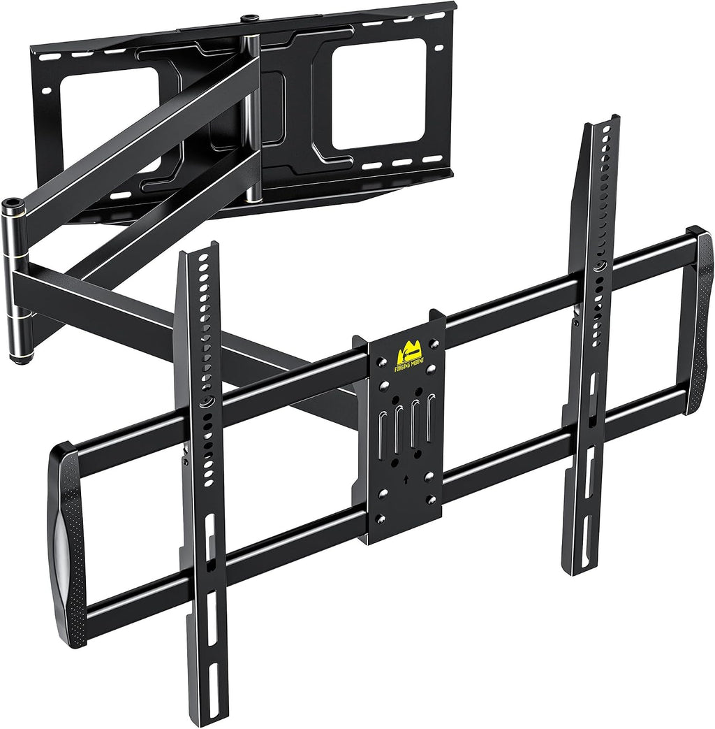 FORGING MOUNT 43–110 inch Long Arm Full Motion TV Wall Mount Holds 176 lbs, VESA 900x600mm, 42.8″ Long Extension for Screen Centered on Living Room,Heavy Duty TV Mount, Tilt, Fits 12″/16″/24″ Studs,