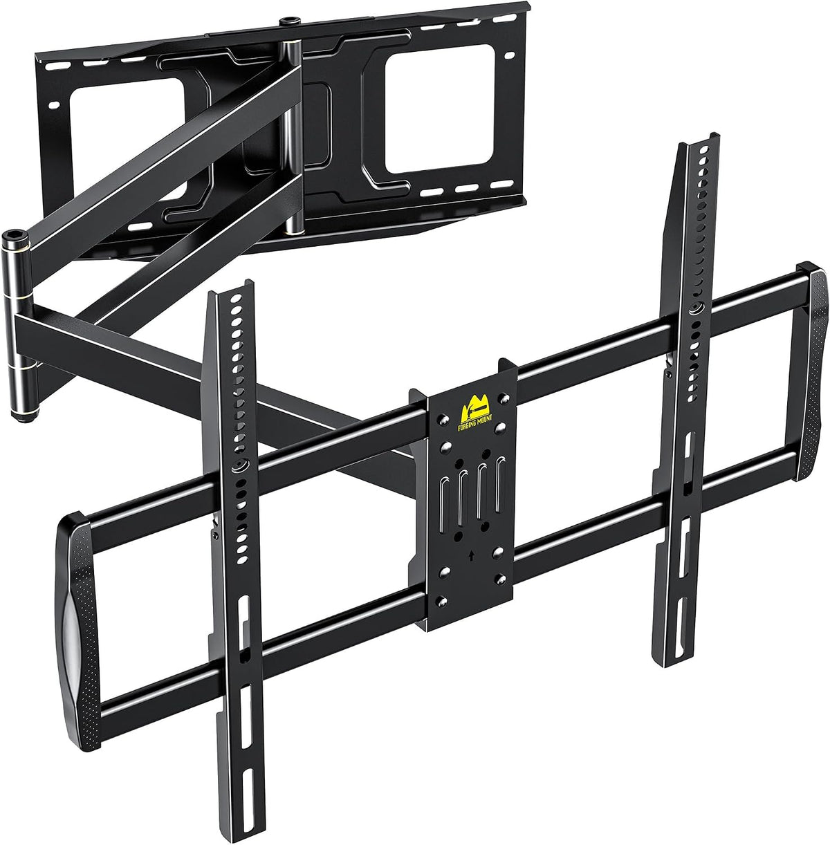FORGING MOUNT 43–110 inch Long Arm Full Motion TV Wall Mount Holds 176 lbs, VESA 900x600mm, 42.8″ Long Extension for Screen Centered on Living Room,Heavy Duty TV Mount, Tilt, Fits 12″/16″/24″ Studs,
