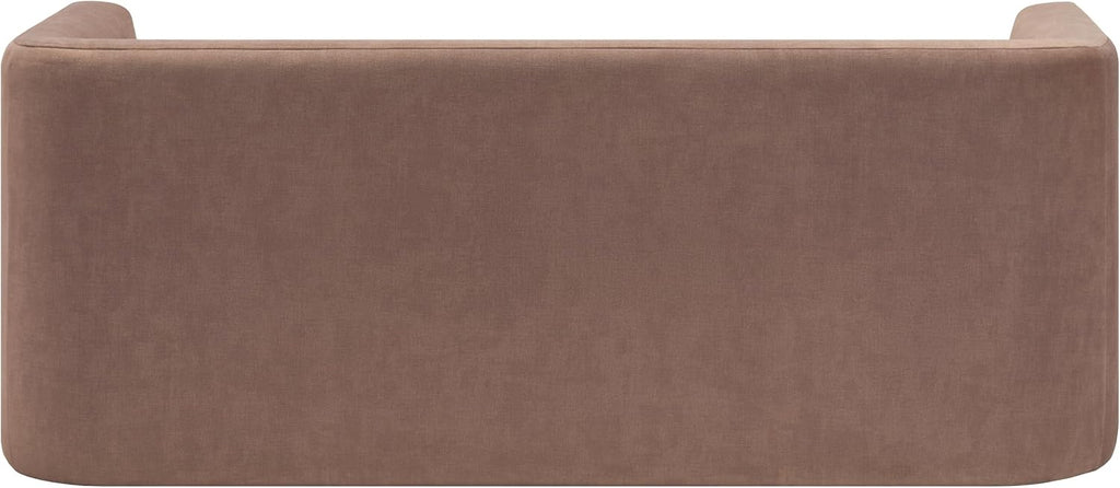 Livabliss Maryann Modern Bench, 24" H x 60" W x 23" D, Clear