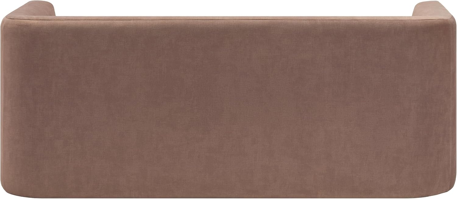 Livabliss Maryann Modern Bench, 24" H x 60" W x 23" D, Clear