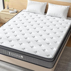 Full Mattress, 12 Inch Gel Memory Foam Pocket Coils Springs Hybrid Mattresses, Medium Firm Full Size Mattress in a Box, CertiPUR-US Certified, Cool & Support Comfort