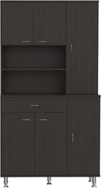 Kitchen Pantry Piacenza, Kitchen, Black