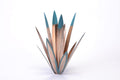 Homight Metal Agave Plants Outdoor Decor Mexican Yard Art Plants Garden Decor for Outside Metal Art Flowers Gifts for Butterflies Bees Birds for Gifts (1 Big)