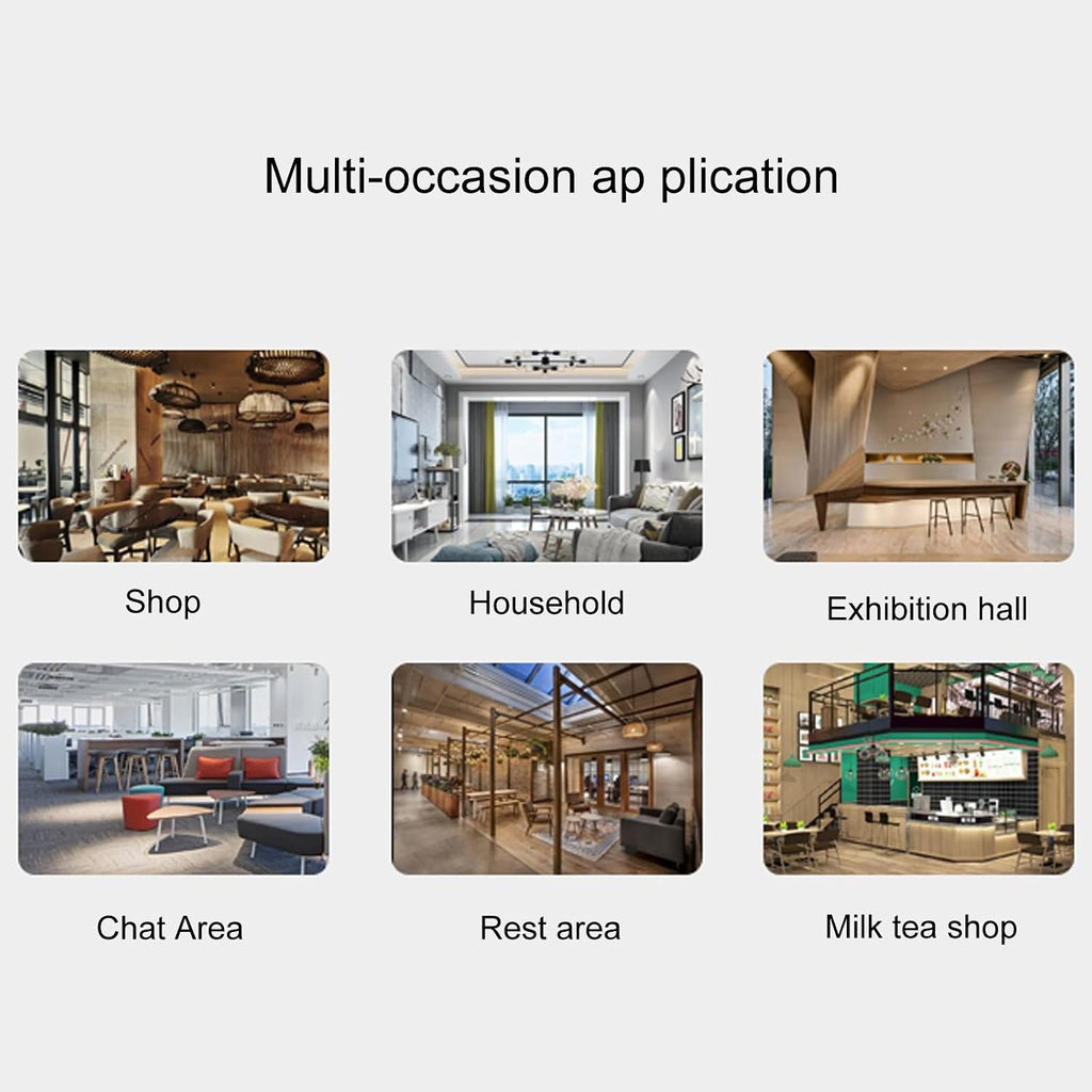 Office Reception Room Club Table and Chair Set, Home Living Room Kitchen Leisure Table, Tea Shop Coffee Shop Dessert Shop Negotiation Room Reception Room Restaurant Bar Terrace(Light Gray)