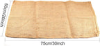 KEILEOHO 5 Pack 30 X 20 Inch Burlap Bags, Large Burlap Sacks, Potato Sack Race Bags for Gardening, Planting Growing Bags