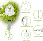 Wind Chimes with Bells Wind Spinner, Outdoor Garden Decor Wind Spinner, Gifts for Women, Mom, Retirement, Teacher, Parents Birthday, Memorial Gift for Garden Porch Patio Home Decor
