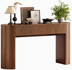 ONBRILL 55 Inch Console Table with 2 Drawers, Entryway Tables with Storage