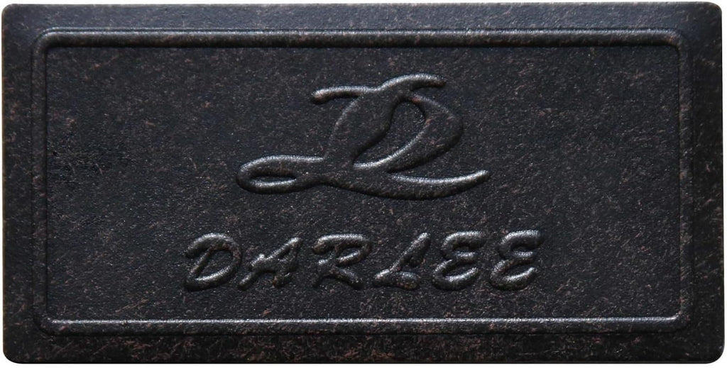 Darlee Elisabeth Cast Aluminum Patio Ottoman - Antique Bronze