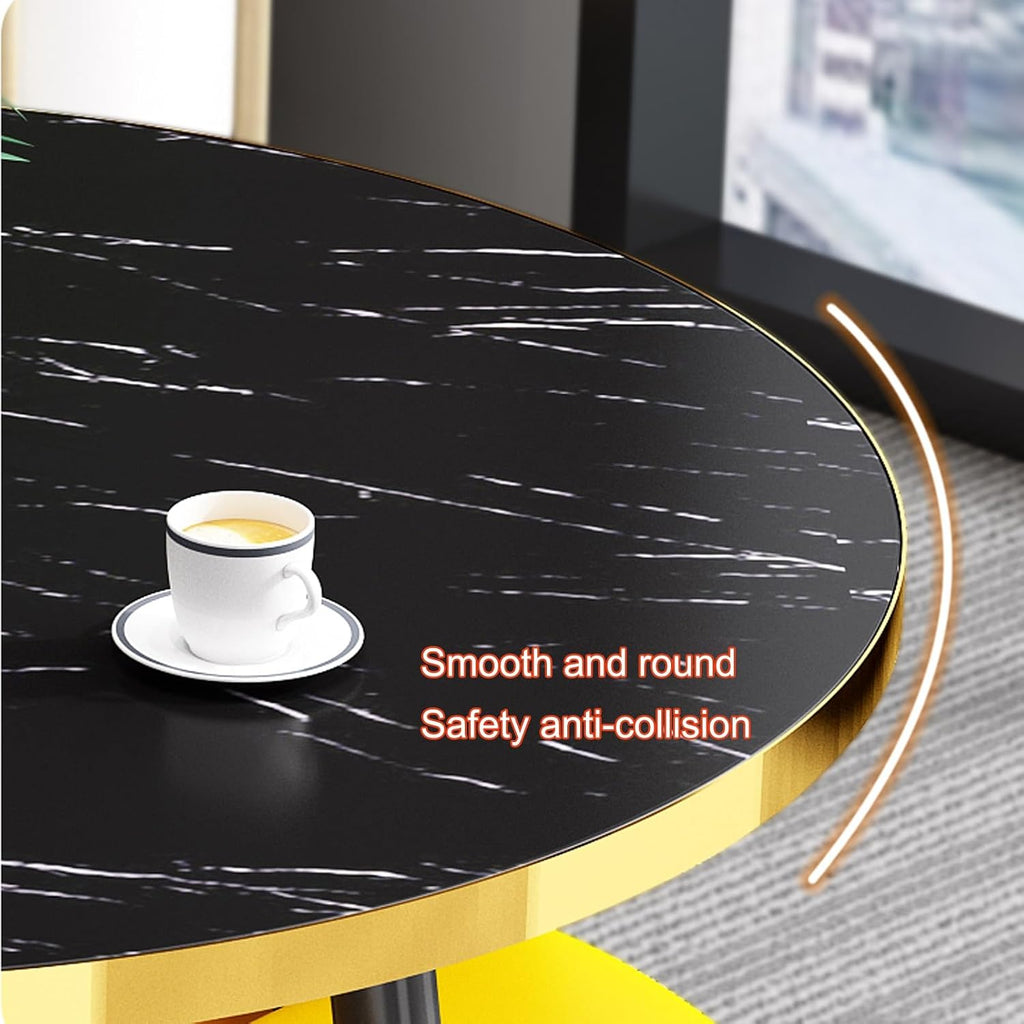 Office Reception Room Club Table and Chair Set, Negotiation Table, Home Living Room Kitchen Leisure Table, Space-Saving Bar Balcony Bedroom Library Billiard Hall(White)