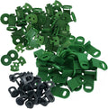 50 Full Sets Greenhouse Support Clip for Bubble Wrap Sunshade Net Insulation Shading Spring Summer Winter