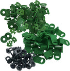 50 Full Sets Greenhouse Support Clip for Bubble Wrap Sunshade Net Insulation Shading Spring Summer Winter