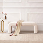 Modern Home Entryway Shoe Stool Bedroom Bedside Clothing Store Bench Fitting Room Sitting Stools Entryway(150 * 40 * 43cm)
