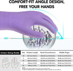Vgo... Extra Long Gardening Gloves,Double-layer,Waterproof,Slip-Resistant,Chemical-Resistant Glove for Gardening,Outdoor Work(TP1117)