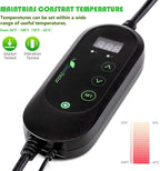 Seedfactor MET Certified Seedling Heat Mat with 50℉~108℉ Digital Thermostat Controller for Seed Germination (20" x 20")