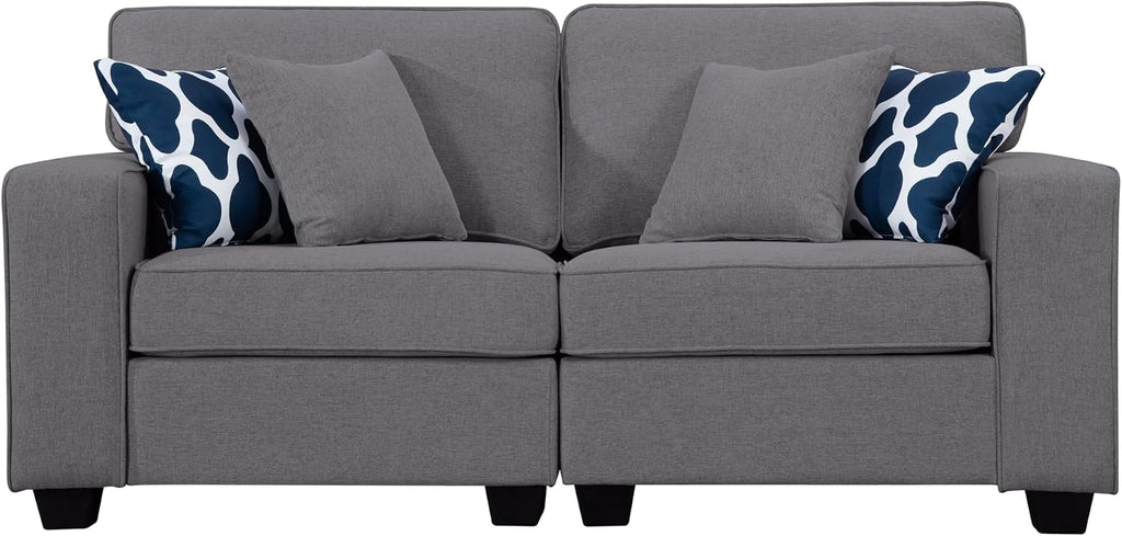 Legend Vansen Modular Sectional Sofa L Shaped Couch with Ottoman Modern Reversible Corner Sectional Couch for Living Room