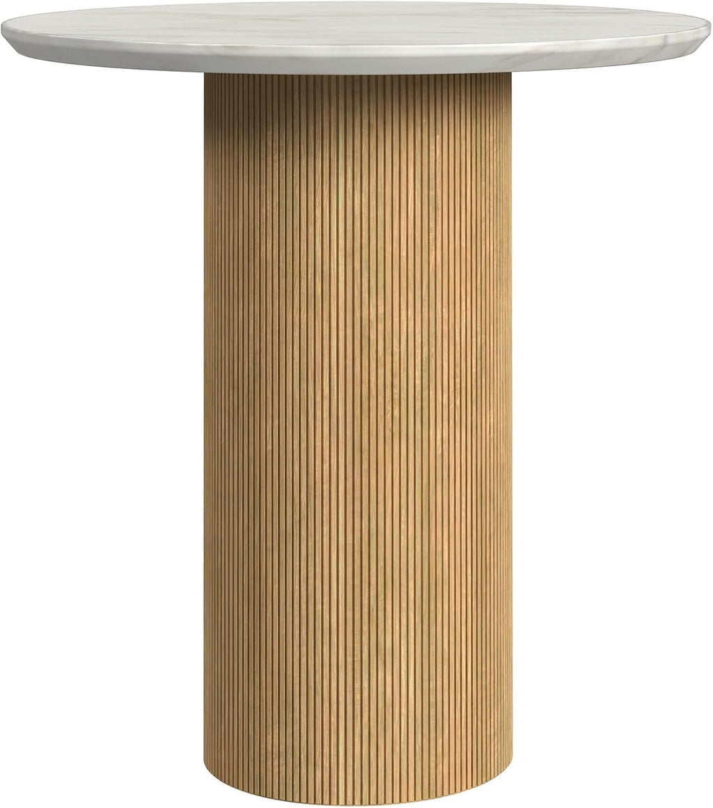Picket House Furnishings Sutton 3PC Occasional Table Set with White/Natural
