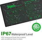 iPower GLHTMTPROLX2 2 Pack Upgraded Carbon Film 48" x 20.75" Seedling Heat Mat Durable Waterproof Indoor Warm Hydroponic Plant Germination Starting Pad