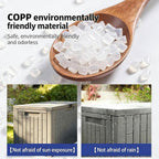 Package Delivery Boxes For Outside, Outdoor Storage Box With Lock Slot, Features Extra-large Storage Space, Deck Boxes Outdoor Waterproof, for A Wide Range Of Applications(X-Large)