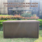Large Outdoor Storage Box Lockable Organization and Storage Box Waterproof for Furniture Outdoor Cushions Garden Tools