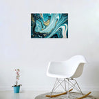 XXMWallArt FC2769 Abstract Texture Wall Art Marble Vortex Canvas Prints Painting for Living Room Bedroom Kitchen Home and Office Wall DecorWall Decor Home Decor
