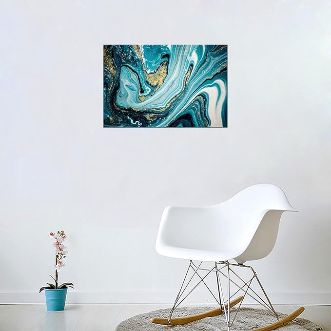 XXMWallArt FC2769 Abstract Texture Wall Art Marble Vortex Canvas Prints Painting for Living Room Bedroom Kitchen Home and Office Wall DecorWall Decor Home Decor