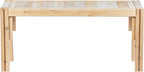 Greenes Fence Cedar Storage Shelf, 44 in. x 16 in. x 20 in. - Made in USA with North American Cedar
