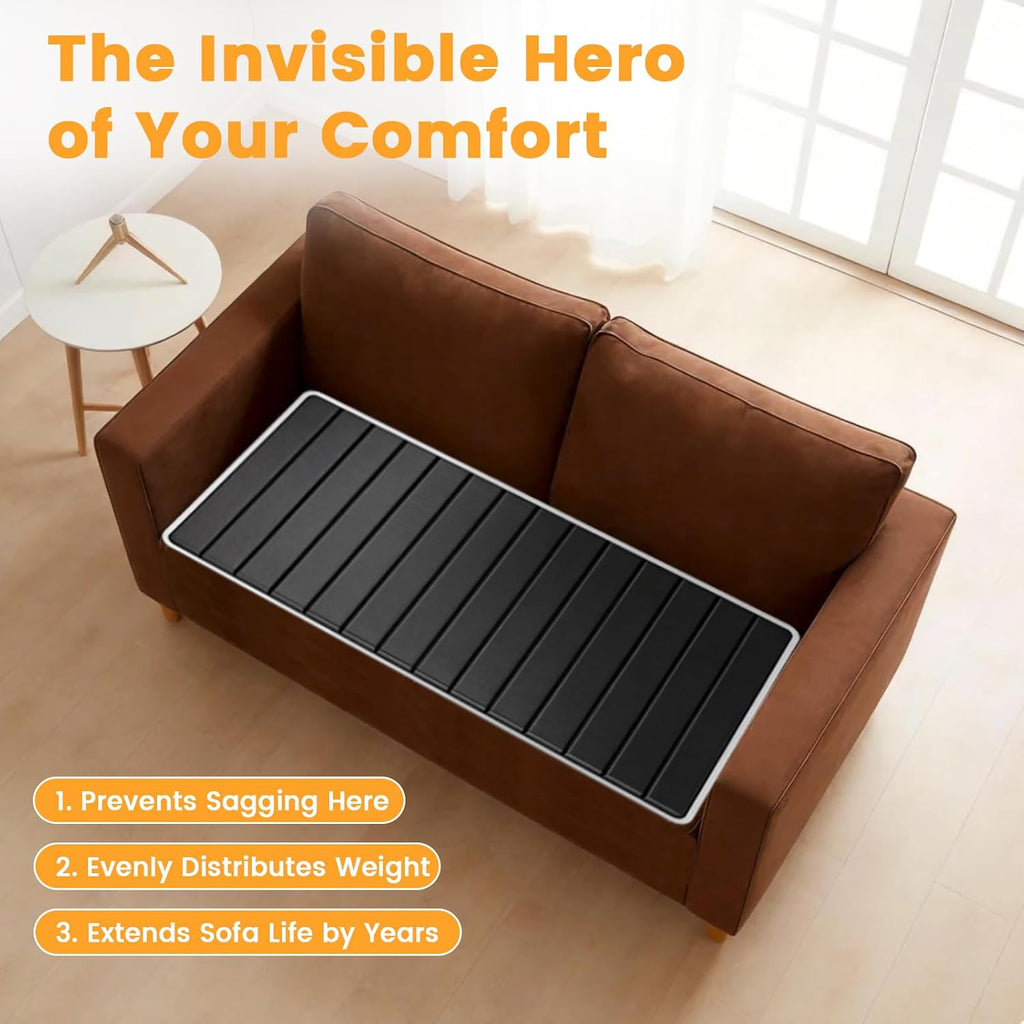 LISRRZHEN] 23''x67'' Couch Cushion Support Board, Sofa Cushion Sagging Repair, Extend Sofa Life, Easy to Install, Multiple for All Sofas