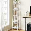 Hzuaneri Ladder Shelf, Bookshelf, Freestanding Corner Storage Shelf