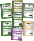 35 Medicinal & Culinary Herb Seeds Variety Pack – Heirloom Non-GMO Garden Kit for Indoor, Outdoor, or Greenhouse Growing – Apothecary, Tea & Cooking Herbs – Premium Gift for Gardeners & Homesteaders