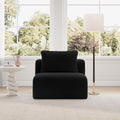 Novilla Modular Sectional Sofa, Modern Cloud Sectional Couch with Smarts Coil® Support, Upholstered Couch for Living Room Apartments Bedroom, No Assembly Required (Armless Chair)