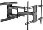 ynVISION.DESIGN Heavy Duty Full Motion TV Wall Mount for 65-100" TVs, XXL | Extends up to 31.5in, tilt swivel leveling, max VESA 800x600, fits flat, LED, LCD, OLED, 4K TVs, Max 154 LBS