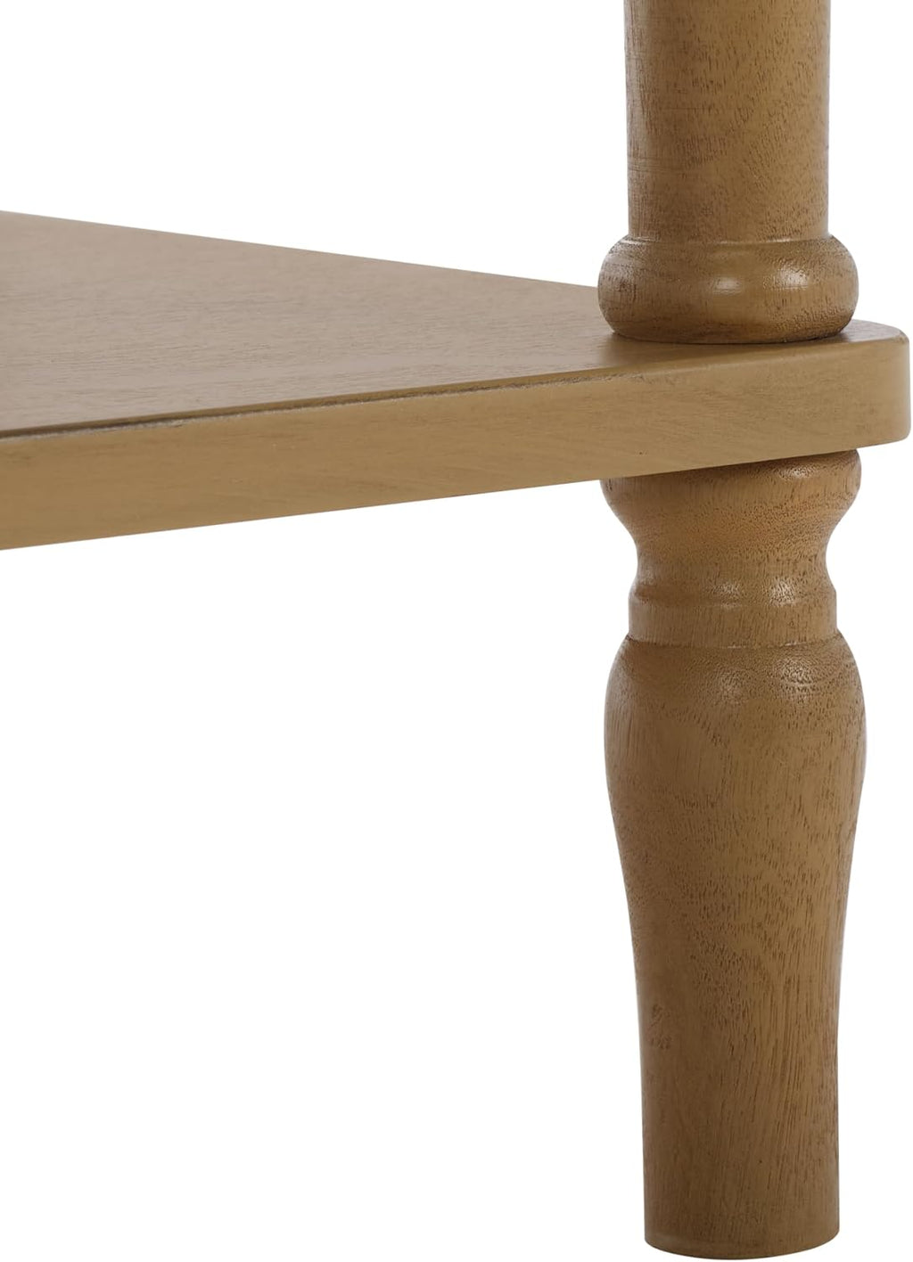 SAFAVIEH Home Collection Haven French Country Farmhouse Desert Brown Console Table for Entryway, Living Room, Foyer