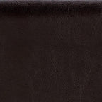 SIMPLIHOME Cosmopolitan 44" Wide Vegan Leather Storage Ottoman in Brown | Tanners brown, transitional storage ottoman bench with tufted lift-top and open shelf; rectangle footstool or footrest.