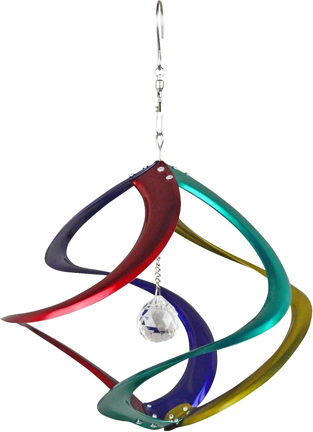 Red Carpet Studios The Original Helix Cosmix Rainbow Spinner with Crystal, 11"