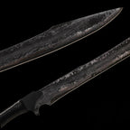High Manganese Steel Blade Machete for Cutting Trees Heavy Duty Full Tang Outdoor Survival Hunting Tactical Sword