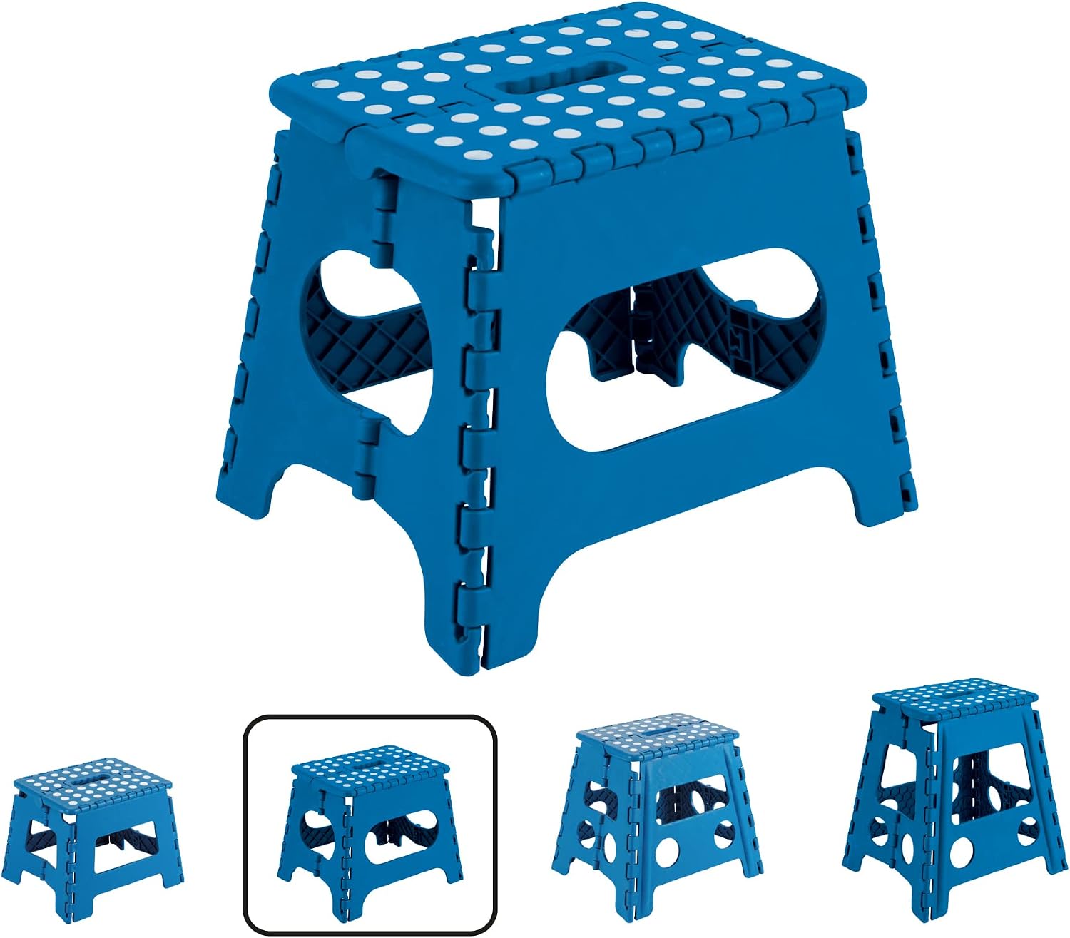 ARREGUI Post – TB 027 A Stool Folding 29 x 22 x 27 cm Blue